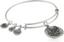 Alex And Ani Pulsera Paloma Paz II Argentée