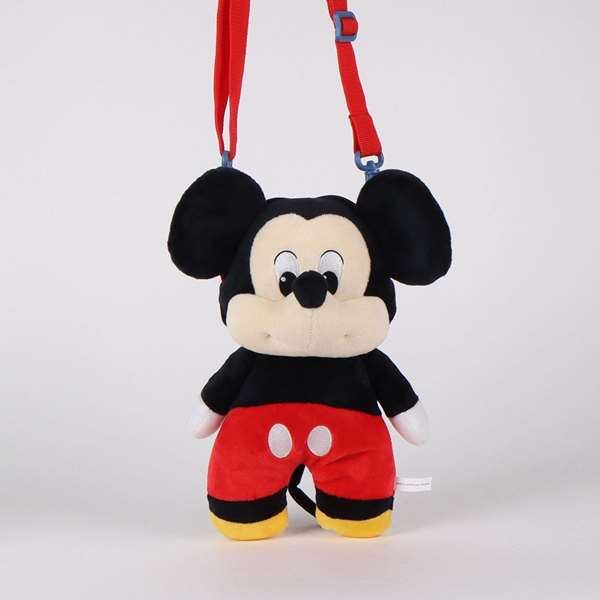 Cerdà Sac à dos peluche Mickey 14 x 28 x 11 cm - Rouge