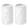 TP-Link Deco BE65 Wi-Fi 7 Système de maillage, Pack de 2, Blanc