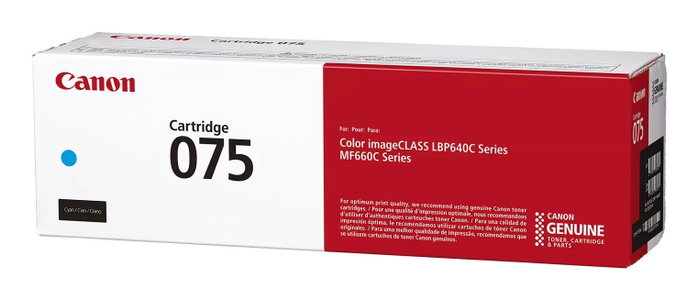 Canon Toner Cartridge 075 C Cyan 6364C002