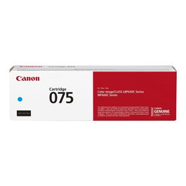 Canon 075 Cartouche de Toner Cyan, Laser, 1300 Pages, Original