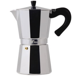 Thulos TH-CC09T Cafetière Classique 9 Tasses Aluminium Italienne