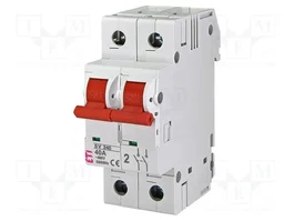 ETI POLAM Interrupteur d'isolation 2 pôles 40A 400VAC
