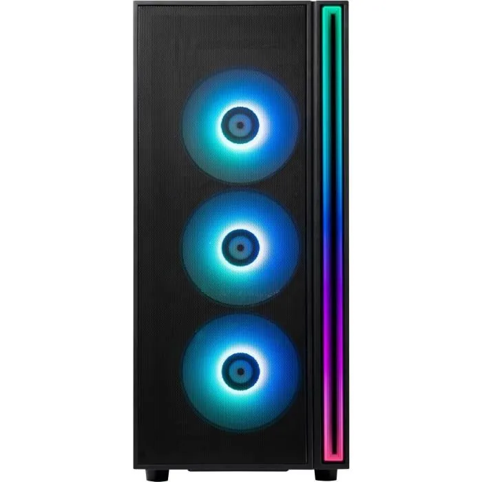 Boîtier PC Bitfenix Fang ARGB Noir - Boîtier Moyen Format ATX sans alimentation