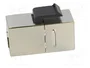 LOGILINK Socle Keystone Cat 6 avec 2 femelles RJ45 blindées 8p8c droit