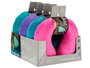 Arte Regal Coussin de Voyage pour Cou Couleurs Vives Assorties 31x10x27 cm Plastique à Mémoire de Forme (Set de 16)