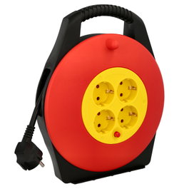 Wolfpack Linea Profesional Rallonge Extensible Domestique 10m avec 4 Prises