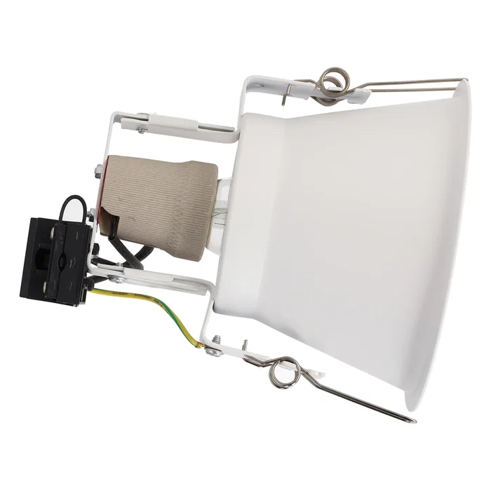 Downlight E27 Finition Blanche - Éclairage Intérieur Efficace et Économique