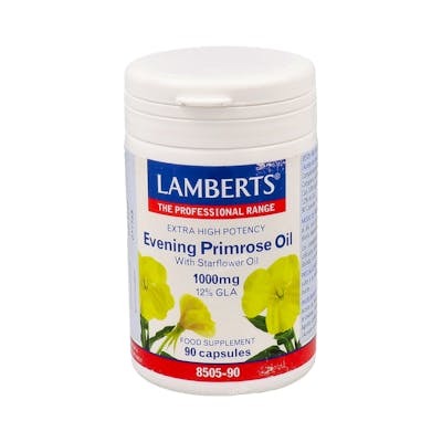 Lamberts Huile de Primula et Bourrache Haute Puissance 90 capsules