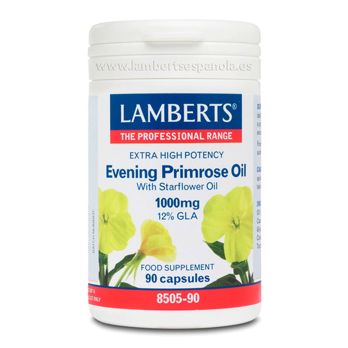 LAMBERTS Huile de Prímula Extra Haute Puissance avec Borraja LAMBERTS Huile de Prímula Extra Haute Puissance avec Borraja