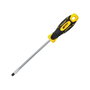 WOLFPACK LINEA PROFESIONAL Tournevis bimatériau à embout plat 4x100 mm