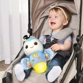 Vtech Peluche lumineuse bébé Lili la luciole avec mélodies, sons nature et minuterie - Modèle 0 mois+