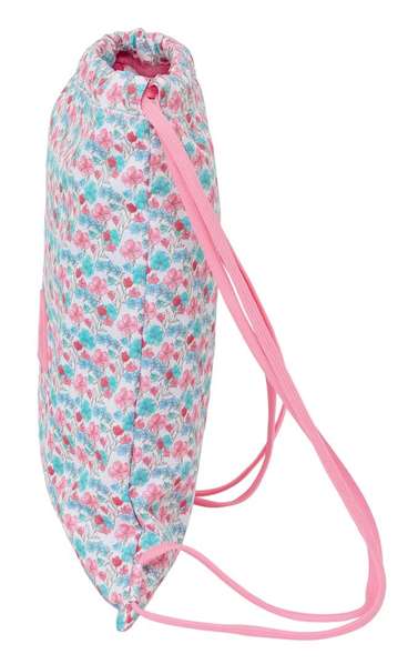 Safta Sac plat recyclé MOOS, motif fleurs, dimensions 35 x 40 x 1 cm, pour enfants à partir de 3 ans