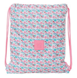 Safta Sac plat recyclé MOOS, motif fleurs, dimensions 35 x 40 x 1 cm, pour enfants à partir de 3 ans