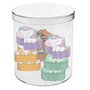 Karactermania Oh My Pop! Gommes effaçables décorées, pack de 12, personnages en plastique ABS, boîte cubique, à partir de 3 ans
