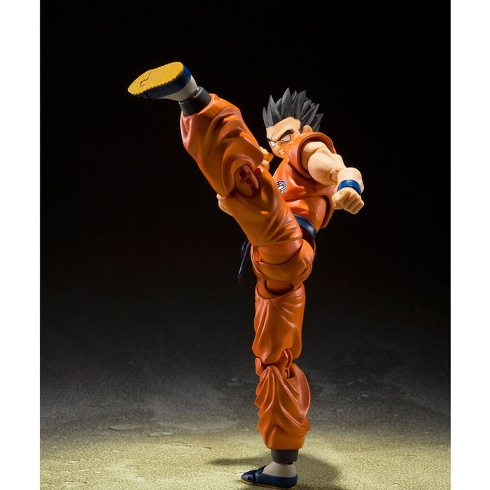 Tamashii Nations S.H.Figuarts Yamcha - Earth's Foremost Fighter - Figurine articulée Dragon Ball Z 15 cm avec accessoires (visages, mains)