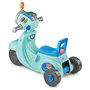 V-Tech Scooter De Paseo 2 En 1, Moto Interactive 2 en 1 Andador et Montador avec Sons et Apprentissage, Azul, Référence 80-572377