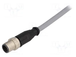 HARTING Connecteur M12 mâle 12 broches droit avec cordon 2m