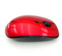 ELBE RT-111 Souris sans fil rouge ambidextre avec batterie incluse et récepteur USB nano, DPI ajustable (800/1200/1600) pour ordinateur portable et télétravail