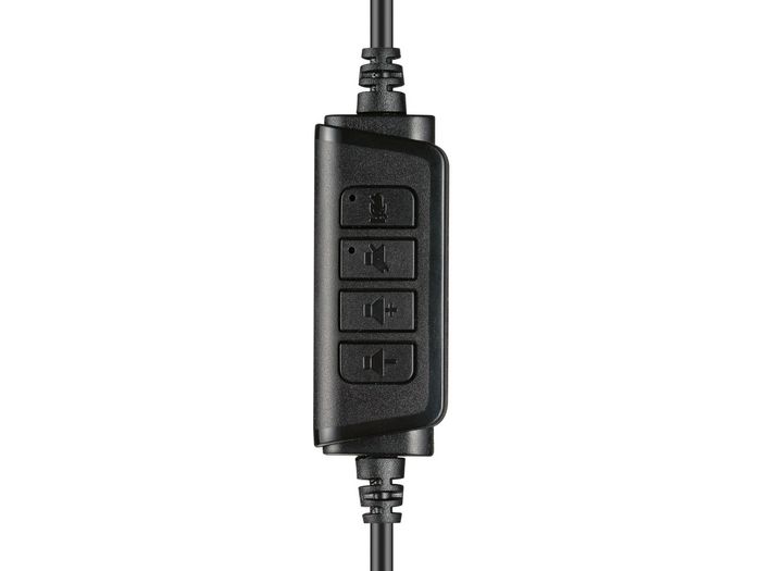 Sandberg Casque avec micro USB pour télétravail et téléphonie Internet - clarté sonore et réglage du volume intégré