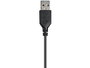 Sandberg Casque avec micro USB pour télétravail et téléphonie Internet - clarté sonore et réglage du volume intégré