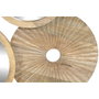 Home ESPRIT Décoration murale Marron Bois de manguier Miroir Naturel Urbaine 103 X 5 X 58 CM
