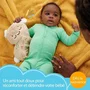 Fisher-Price Mon Lapin Câlin HXG97 - Peluche veilleuse apaisante pour bébé, 5 sons, jouet d'éveil sensoriel avec lumière douce