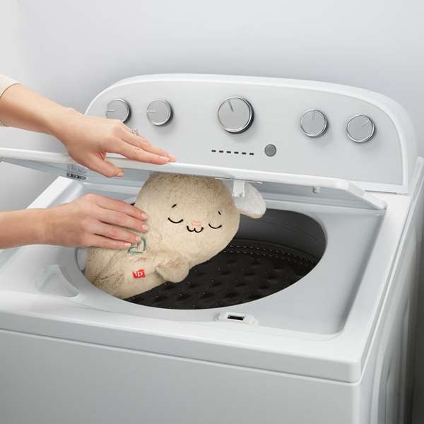 Fisher-Price Peluche Conejito pour Bébé avec Lumières et Sons Relaxants, Jouet pour Dormir à Partir de 1 Mois