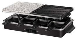 Russell Hobbs Multi Raclette 3-en-1 - Appareil à raclette, pierre de cuisson et grill réversible - 1400W - Jusqu'à 8 personnes - Référence 26280-56