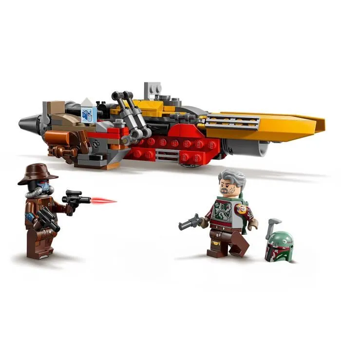 LEGO 75437 Star Wars Le Speeder de Cobb Vanth - Jouet de Construction avec Minifigurines pour Enfants dès 7 Ans - Inspiré de The Mandalorian