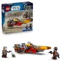 LEGO 75437 Star Wars Le Speeder de Cobb Vanth - Jouet de Construction avec Minifigurines pour Enfants dès 7 Ans - Inspiré de The Mandalorian