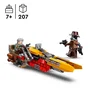 LEGO 75437 Star Wars Le Speeder de Cobb Vanth - Jouet de Construction avec Minifigurines pour Enfants dès 7 Ans - Inspiré de The Mandalorian
