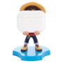 Exquisite Gaming - Porte-Casque Déco Mini Cable Guy Figurine Luffy One Piece - Environ 8x8x11 cm