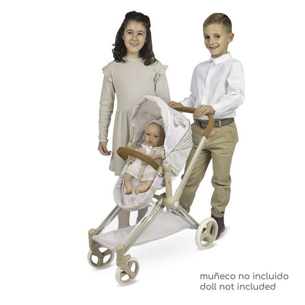 Decuevas Verona - Landau de poupée pliable 3 en 1 pour poupées jusqu'à 50 cm, dimensions 79 x 65 x 38 cm