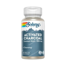 SOLARAY Charbon de Coco Activé 90 capsules