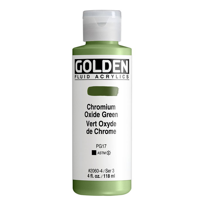 Golden Couleurs Acryliques Fluides Vert Oxyde De Chrome 118 ml Golden Couleurs Acryliques Fluides Vert Oxyde De Chrome 118 ml
