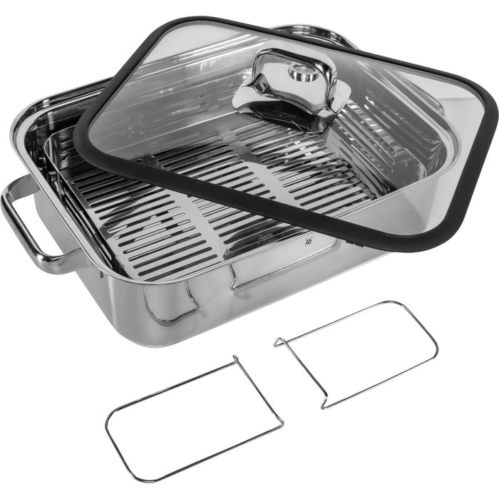 WMF Vitalis Cuiseur vapeur avec couvercle en verre 6,5 L WMF Vitalis Cuiseur vapeur avec couvercle en verre 6,5 L