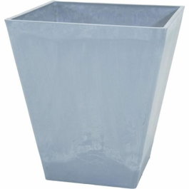 Mega Collections Pot de fleur Ecostone Square Gris clair 41 x 45 cm