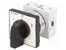 LOVATO ELECTRIC Commutateur à came 16A 1-0-2 1 pôle