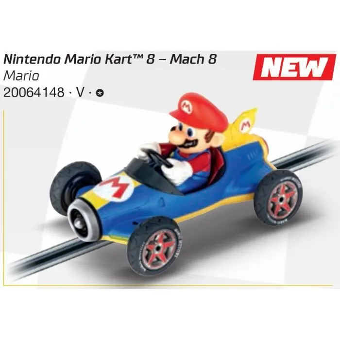 Carrera Circuit de course Mario Kart Mach 8, 5,3m, Nintendo, GO! Carrera Circuit de course Mario Kart Mach 8, 5,3m, Nintendo, GO!