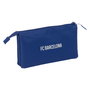 Fourre-tout F.C. Barcelona Blue marine 22 x 12 x 3 cm