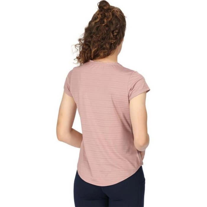 T-shirt à manches courtes femme Regatta RWT281-9B8 Saumon