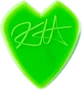 DUNLOP Pack de 6 médiators Signature Kirk Hammett Custom Jazz III