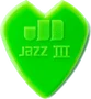 DUNLOP Pack de 6 médiators Signature Kirk Hammett Custom Jazz III