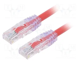 PANDUIT Patch cord Cat 6a U/UTP rouge 0,5m