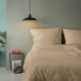 BigBuy Home Parure de couette Beige 1 housse de couette 220 x 240 cm + 2 taies d'oreiller 60 x 60 cm