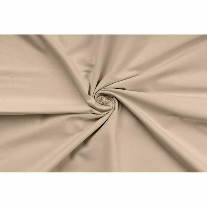 BigBuy Home Parure de couette Beige 1 housse de couette 220 x 240 cm + 2 taies d'oreiller 60 x 60 cm
