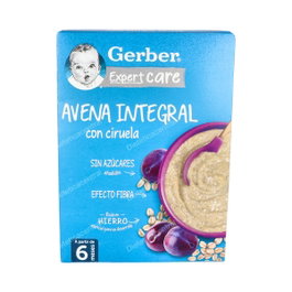 GERBER Papilla de flocons d'avoine avec pruneau - 250 g