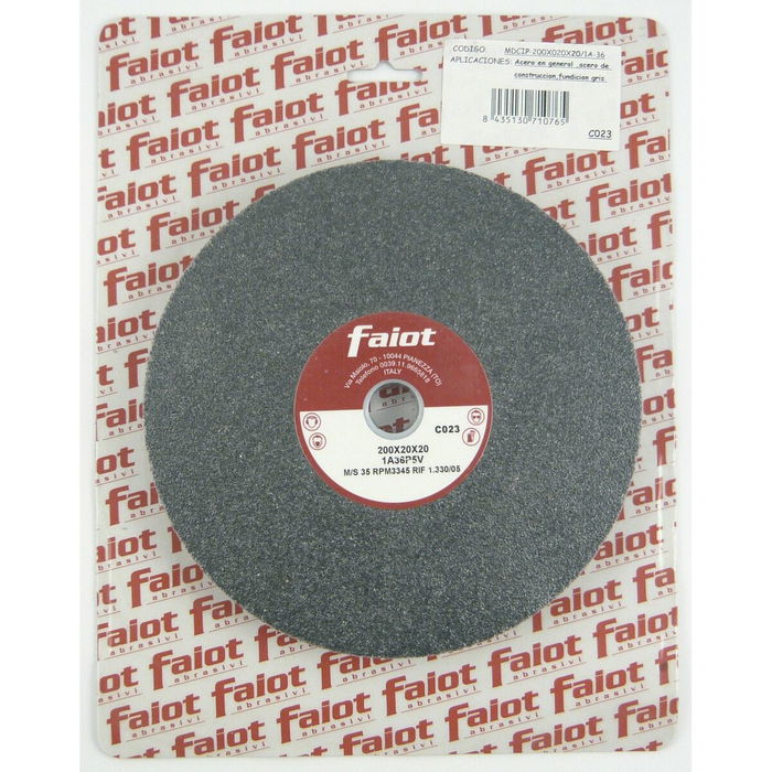Meules abrasives FAIOT 200 mm 32 mm