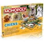 Winning Moves Monopoly Chiens, jeu de société avec 22 races de chiens, Spitz nain, Husky de Sibérie
